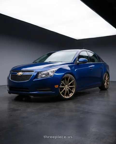 2012 Chevrolet Cruze with Petrol P4B 5X105 18X8 +40 MATTE BRONZE wheels