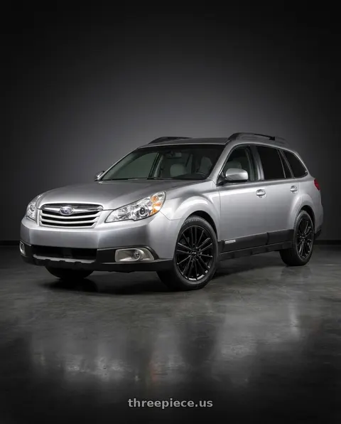 2012 Subaru Outback with RTX Cosmos 5x100 17x7.5 +42 Satin Black wheels