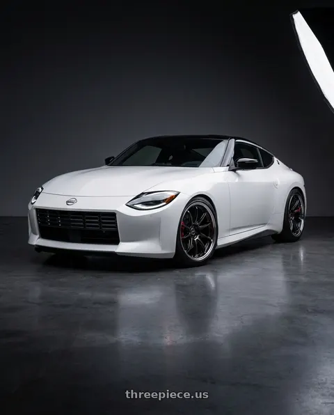 2024 Nissan Z Performance with Work Zr10 2P 5x114.3 19x10.5 +12 Glim Black wheels