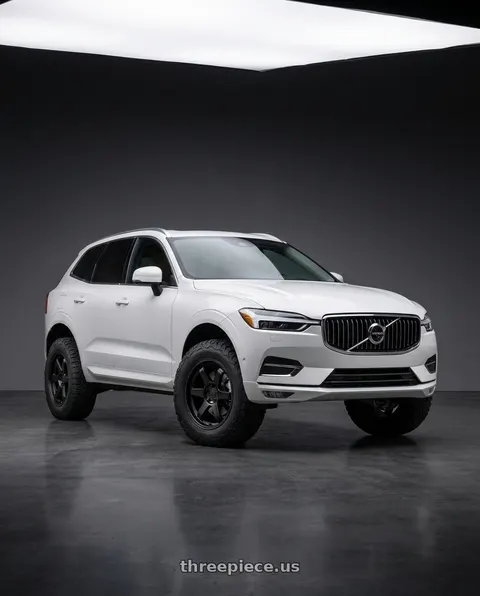 2020 Volvo XC60 with KATANA RACING KR08 5x108 18x8 +40 Matte Black wheels