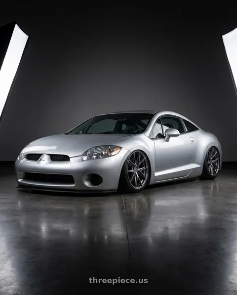 2010 Mitsubishi Eclipse with Niche 1PC M116 MISANO 5X114.3 18X9.5 +40 MATTE GUN METAL wheels