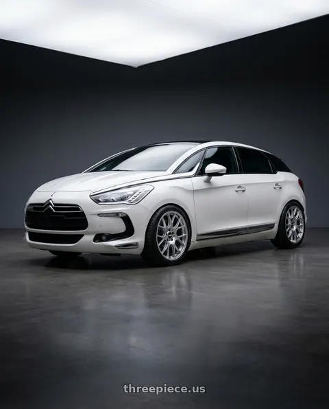 2013 Citroen DS5 with BBS CH-R 5x130 20x11.5 +47 Brilliant Silver Polished Rim Protector wheels