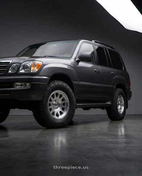 2005 Lexus LX470 with Method MR703 Bead Grip 17x8.5 0mm Offset 6x5.5 106.25mm CB Machined/Clear Coat Wheel - MR70378560300 wheels