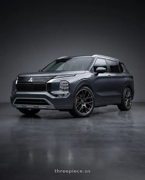 2026 Mitsubishi Outlander with Volk Racing G16 5x114.3 19x8.5+38 wheels