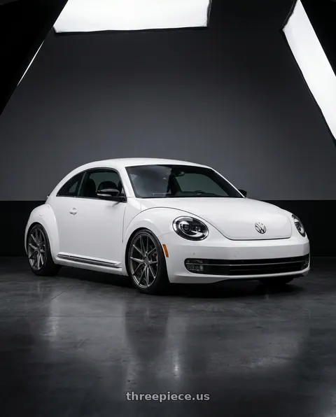 2016 Volkswagen Beetle with Niche 1PC M116 MISANO 5X112 18X8 +42 MATTE GUN METAL wheels