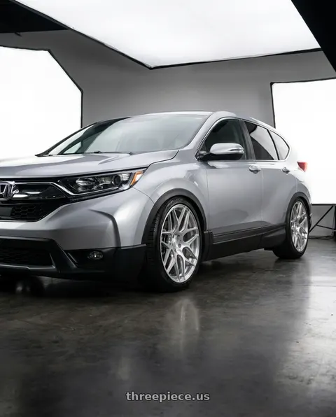 2018 Honda CR-V with MRR FS1 5x114.3 18x8.5  +20 Brushed Clear wheels