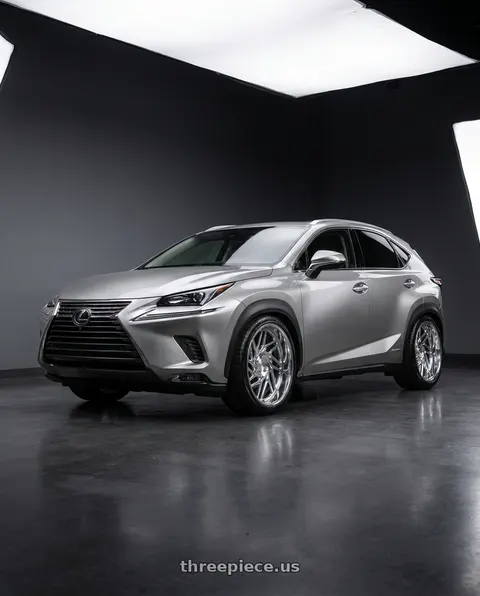2019 Lexus NX with Carolina Forged Asheville 5x135 20x9 0 High Polish wheels