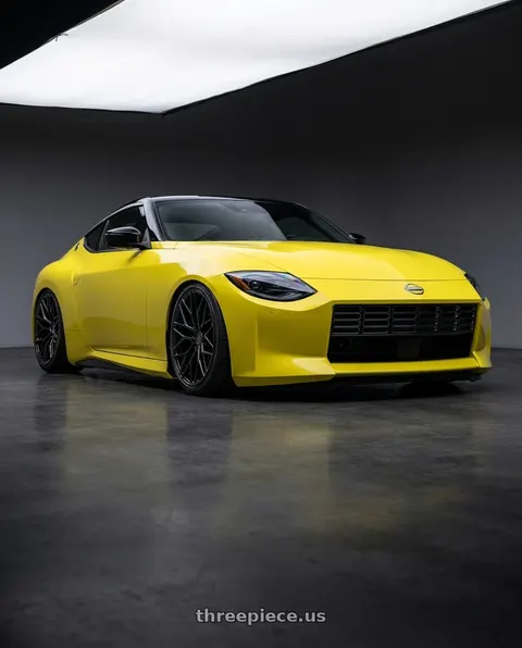 2024 Nissan Z with Avant Garde Wheels M520R 5X114.3 19x9.5 +40 Gloss Black wheels