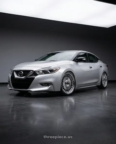 2016 Nissan Maxima SR with Work Emitz wheels
