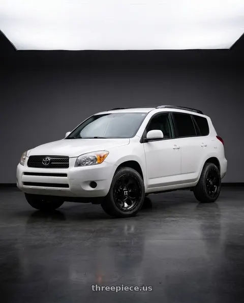 2006 Toyota RAV4 with FULL THROTTLE FT5096 5x114.3 15x10 -44 Gloss Black wheels