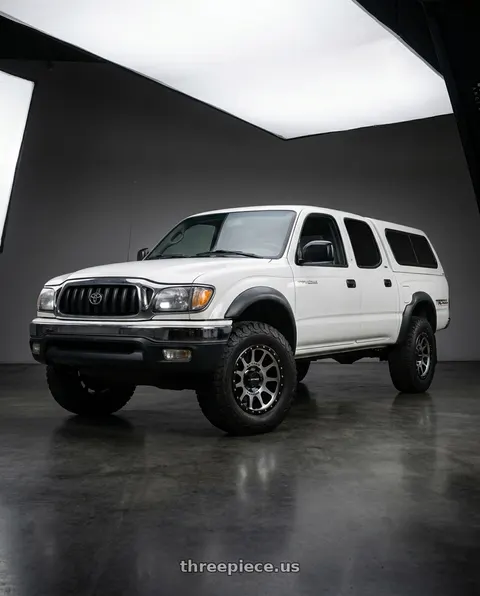 2004 Toyota Tacoma with Method Race Wheels 305MB NV 6x139.7 17x8.5 +0 MACHINED - MATTE BLACK LIP wheels