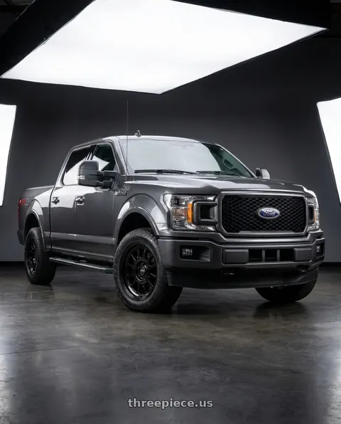 2018 Ford F-150 XLT with Method Race Wheels 318B 6X135 17x8.5 +0 GLOSS BLACK wheels