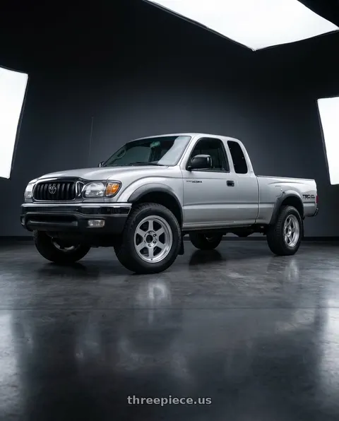 1999 Toyota Tacoma with Volk Racing TE37XT M-SPEC 6x139.7 17x8.5 -10 DIAMOND SILVER wheels