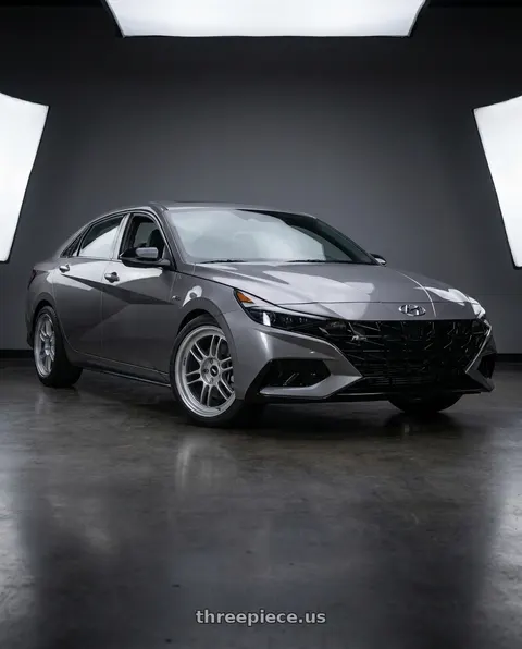 2023 Hyundai Elantra N with Enkei RPF1 5x114.3 17x8+45 Silver wheels