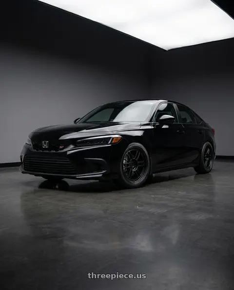 2026 Honda Civic Si with Enkei RPF1 5x114.3 18x8.5+30 Matte Black wheels