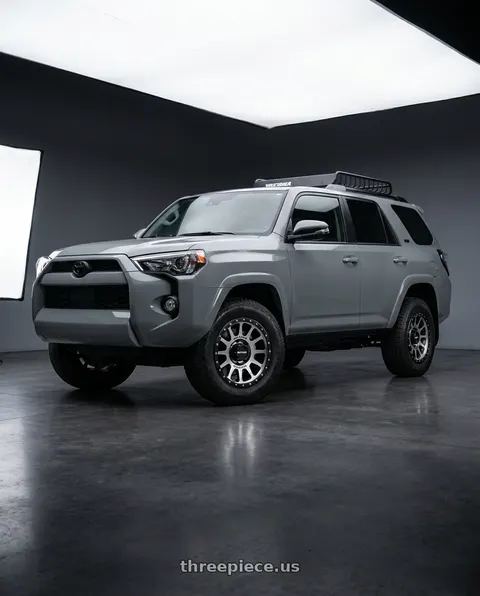 2021 Toyota 4Runner Venture with Method Race Wheels 305MB NV 6x139.7 17x8.5 +0 MACHINED - MATTE BLACK LIP wheels