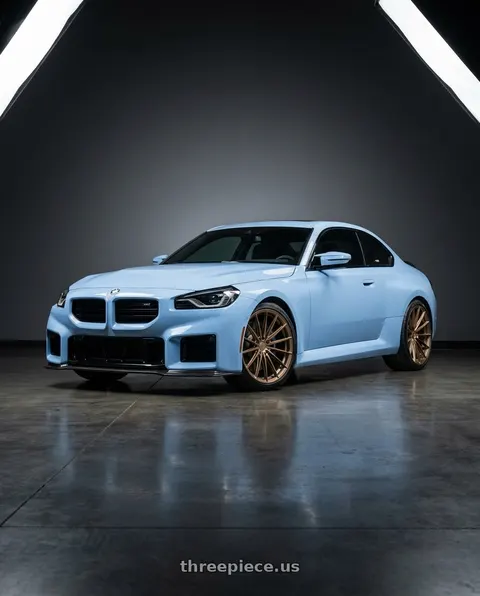 2026 BMW M2 with VOSSEN HFX-4 6X139.7 22x9.5 +20 SATIN BRONZE wheels