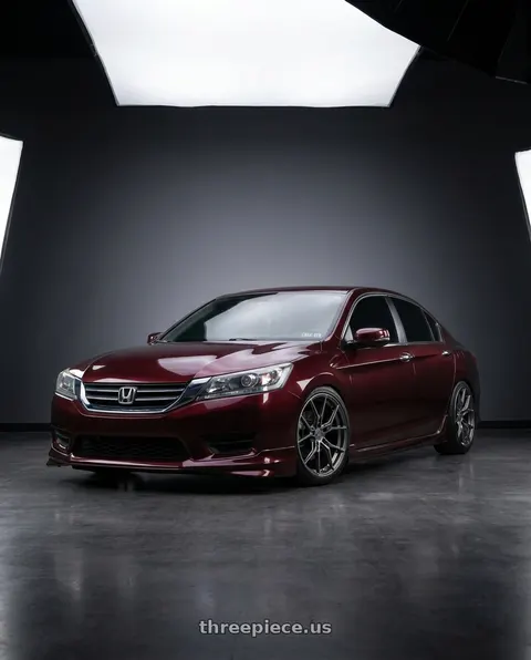 2013 Honda Accord with E5 Wheels Daytona 5x120.65 19x10+30 TIU wheels
