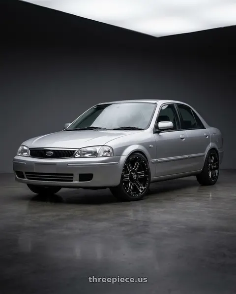 2005 Ford Tierra with Enkei Commander 5x127 18x8.5+20 Black Machined wheels