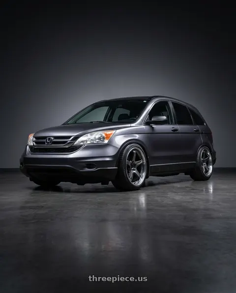 2010 Honda CR-V with Advan Racing GT BEYOND 5x114.3 20x9.5 +29 MACHINING & HYPER PLATINUM BLACK wheels