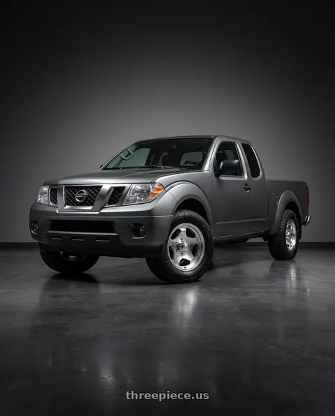2021 Nissan Frontier SV with Ultra 51K 6x114.3 16x8 +25 Machined with Clear Coat wheels
