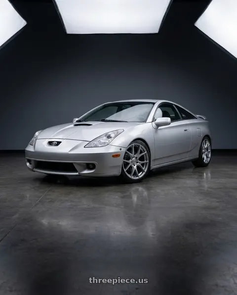 2002 Toyota Celica GT with Ssr Gtv03 5x114.3 18x8+35  GLARE SILVER wheels