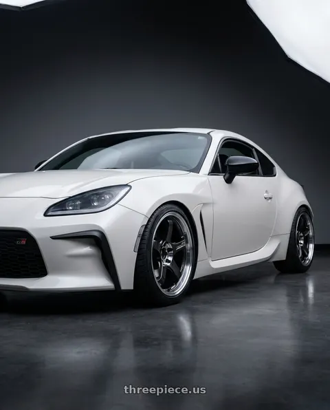2025 Toyota GR86 with Advan Racing GT BEYOND-R 5x100 18x9.5 +45 DIAMOND CUT & DARK PLATINUM BLACK wheels