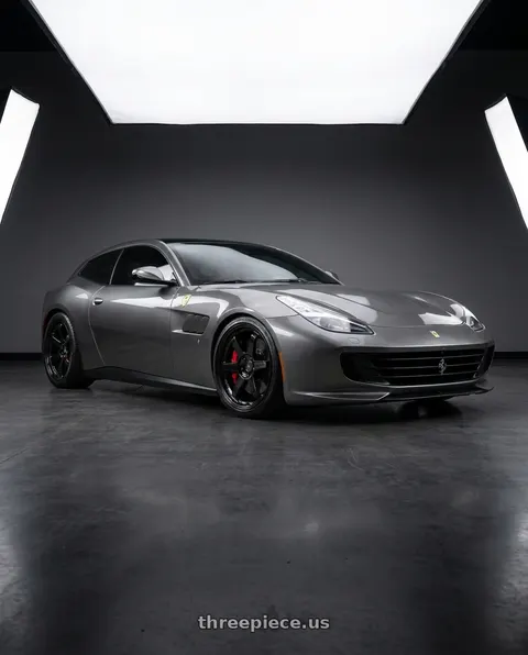 2020 Ferrari GTC4Lusso with Volk Racing TE37SL 5x114.3 19x10.5+12 Pressed Double Black wheels