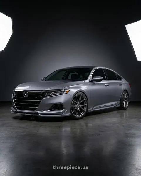2022 Honda Accord Touring with Niche 1PC M116 MISANO 5X120 20X9 +35 MATTE GUN METAL wheels