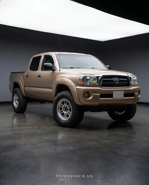 2007 Toyota Tacoma with Enkei RPT1 6x135 17x9+12 Silver wheels
