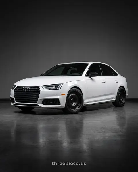 2019 Audi S4 with fifteen52 ANALOG HD 6x139.7 16x7.5 +0 ASPHALT BLACK (SATIN BLACK) wheels