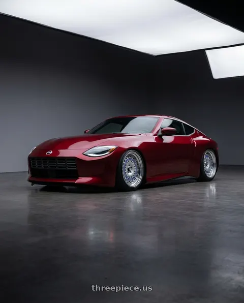 2024 Nissan Z Performance with FORMULA AERO MESH 5x114.3 19X9.5+30 NR Disk Titan Silver wheels