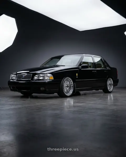 2000 Volvo S70 GLT with Work Emitz Chrome 5x108 19x8.0 +45 wheels