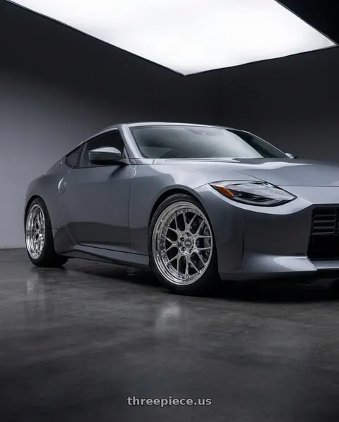 2025 Nissan Z Sport with ESR Wheels CS18 5x114.3 18x9.5 +35 Vacuum Chrome wheels