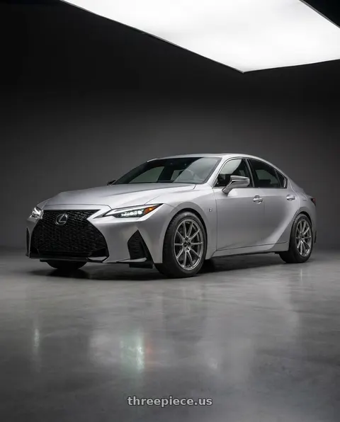 2026 Lexus IS350 F Sport Design with Enkei Triumph 5x114.3 18x8.5+38 Storm Gray wheels