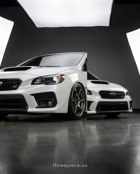 2018 Subaru WRX STI with Advan Racing RG-4 5x114.3 18x9.5 +38 RACING HYPER BLACK & RING wheels