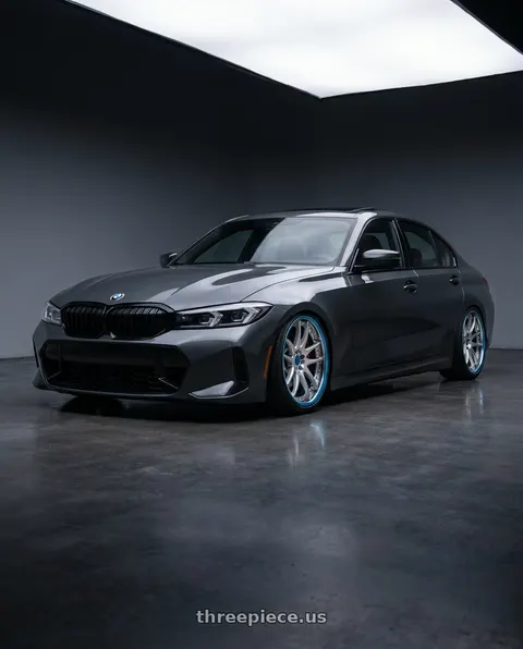 2026 BMW 330i with Work Emotion CR 3P wheels