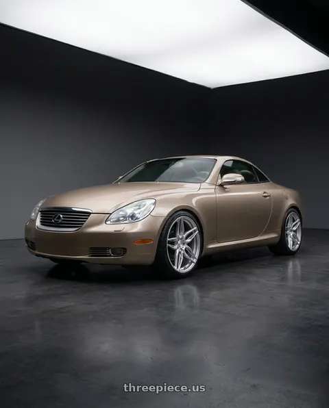 2002 Lexus SC430 with ADV.1 ADV005 5x130 20x12 +45 Platinum wheels