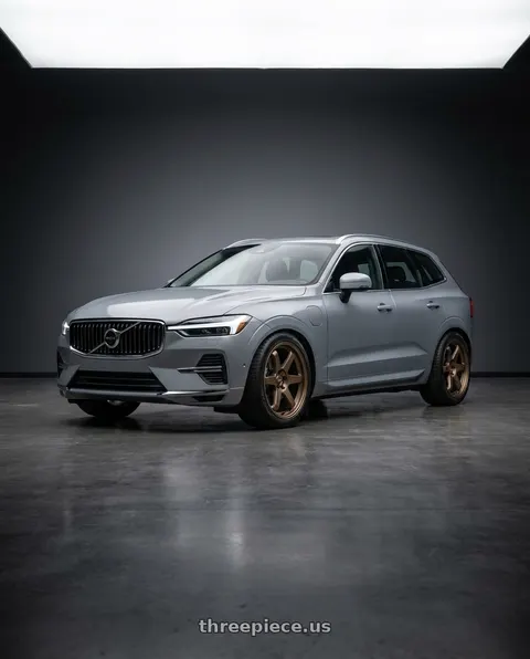 2024 Volvo XC60 with Kansei K12B KNP 5X112 18x8.5 35 Bronze wheels