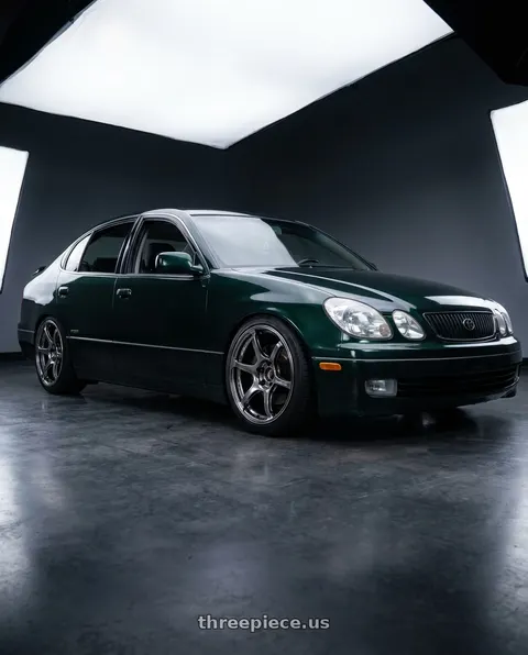 1998 toyota aristo with Advan Racing RG-4 5x114.3 18x8.5 +30 RACING HYPER BLACK & RING wheels