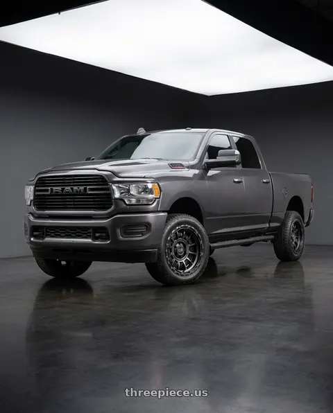 2020 Ram 2500 Tradesman with Black Rhino LEGION 8X165.1 20X10 -18 MATTE BLACK GRAY TINT wheels