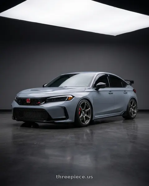 2024 Honda Civic Type R with Kansei K11G Tandem 5X120 19x9.5 22 Gunmetal wheels