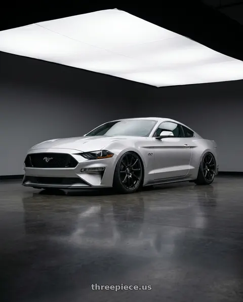 2018 Ford Mustang with Forgestar CF10 5x114.3 19x9.5 +29 Gloss Black wheels