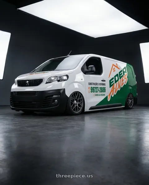 2020 peugeot expert adesivado with TSW NURBURGRING 5X114.3 17X7.5 +45 MATTE GUNMETAL wheels