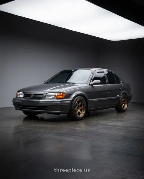 1996 Toyota Tercel with Volk Racing TE37V 4x100 15x8.0+25 wheels