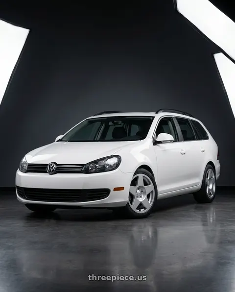 2012 Volkswagen Jetta TDI with fifteen52 Tarmac 5x112 17X7.5 +40 SPEED SILVER (GLOSS SILVER) wheels