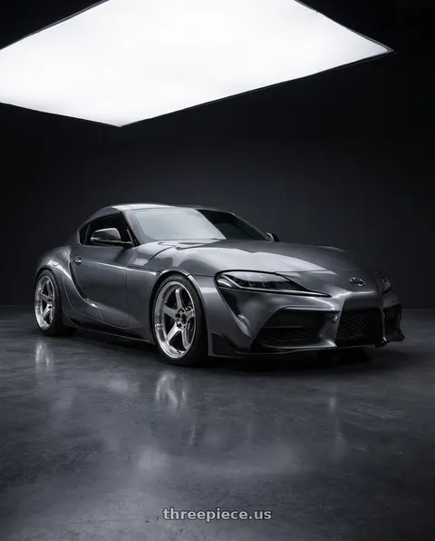 2023 Toyota GR Supra with Advan Racing GT BEYOND-R 5x112 18x9.5 +25 MACHINING & DIAMOND CUTTING wheels