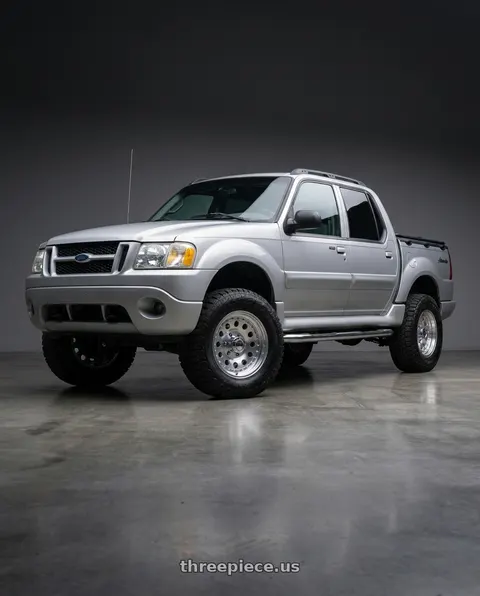 2005 Ford Explorer Sport Trac with Ion Type 71 5x114.3 15x7-6 Machined wheels