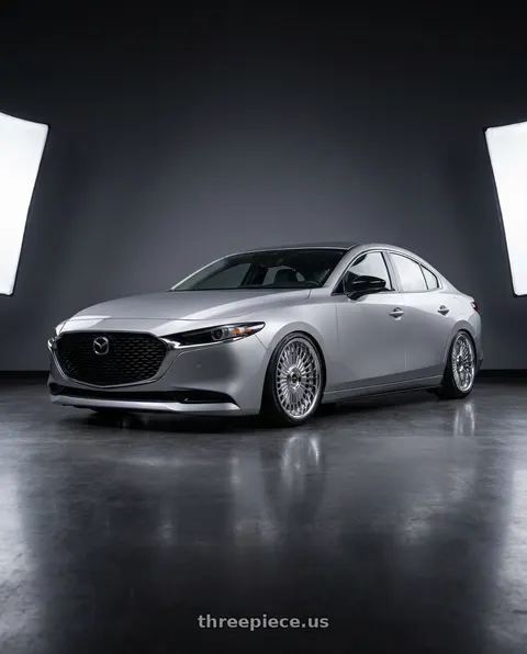 2022 Mazda 3 with Work Emitz wheels