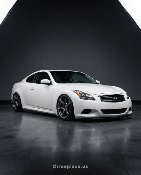 2013 INFINITI G37 with Kansei K11G Tandem 5x114.3 19x9.5 22 Gunmetal wheels